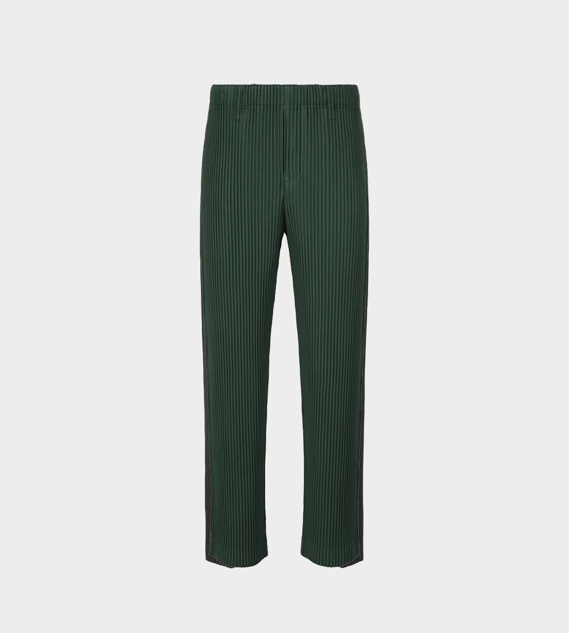 Homme Plisse Issey Miyake - Colour Pleats Straight Leg Pant D.Green
