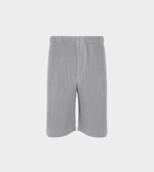 Homme Plisse Issey Miyake - Aug Pleated Shorts Gray