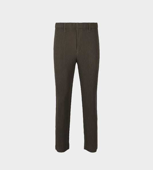Homme Plisse Issey Miyake - Wool-like Pleated Pants Chocolate