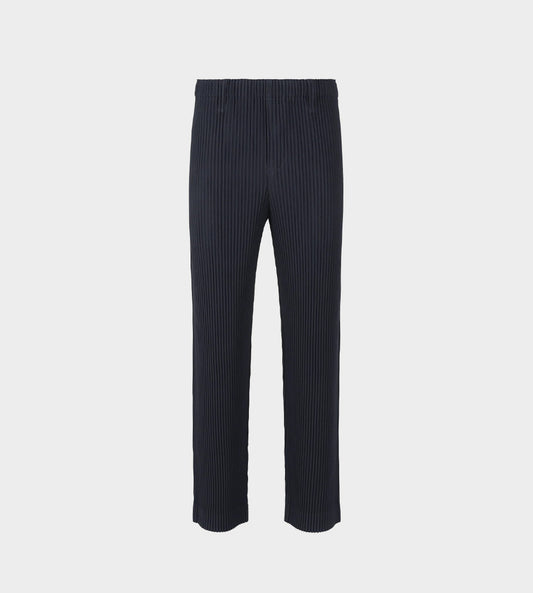 HOMME PLISSE ISSEY MIYAKE - Basic Pleated Pants Navy