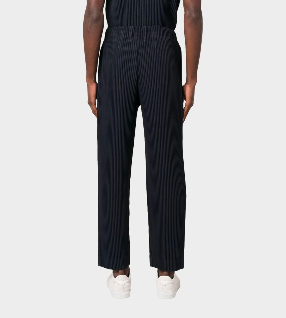 HOMME PLISSE ISSEY MIYAKE - Basic Pleated Pants Navy