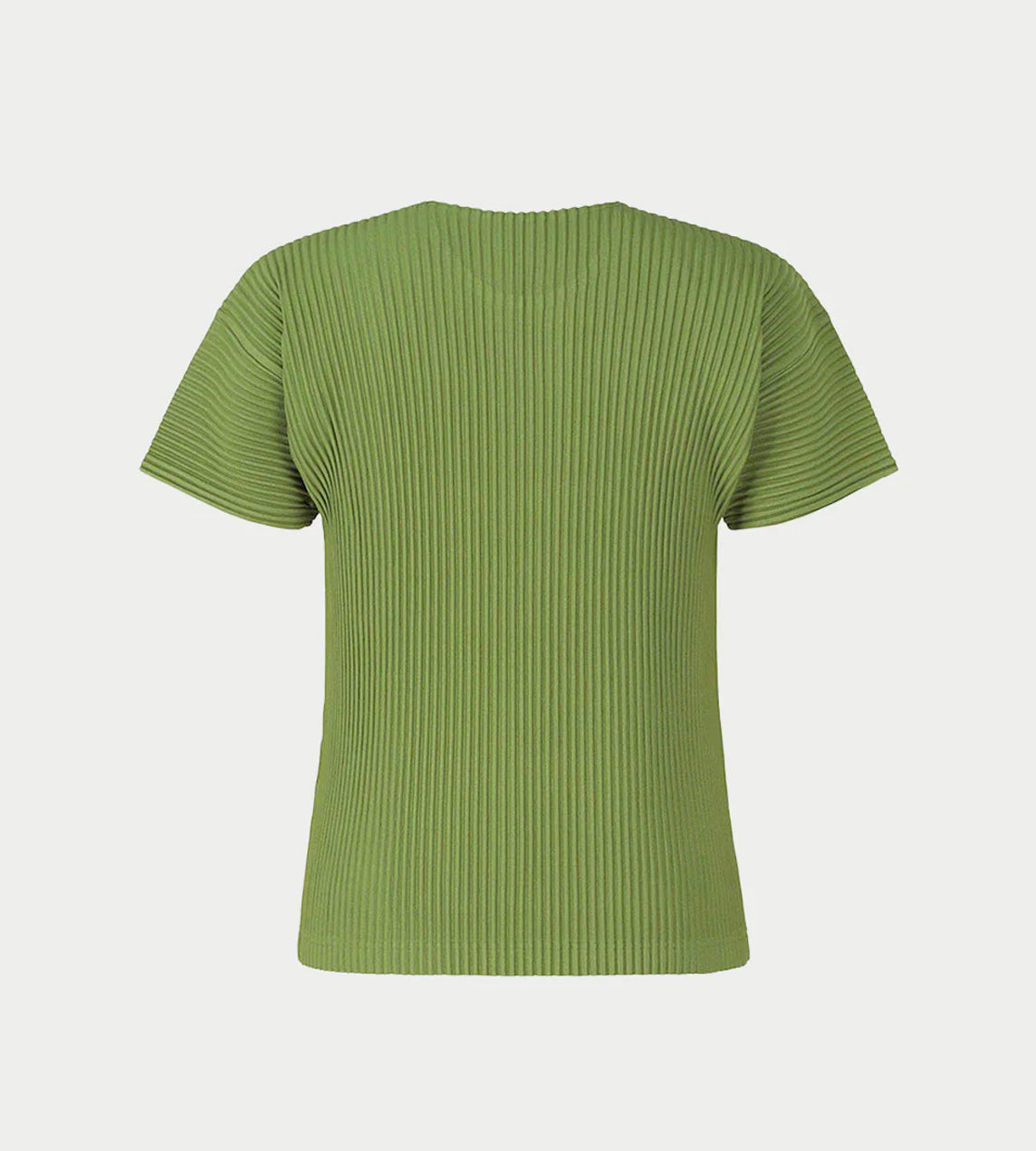 Homme Plisse Issey Miyake - Pleated T-Shirt Olive Green