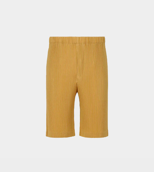 Homme Plisse Issey Miyake - Pleated Hiking Short Golden Yellow