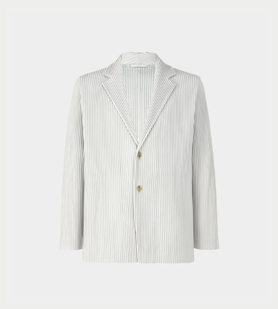 Homme Plisse Issey Miyake - Basic Plisse Blazer Light Grey