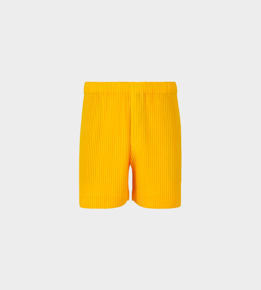 HOMME PLISSE ISSEY MIYAKE - Monthly Color Shorts Yellow