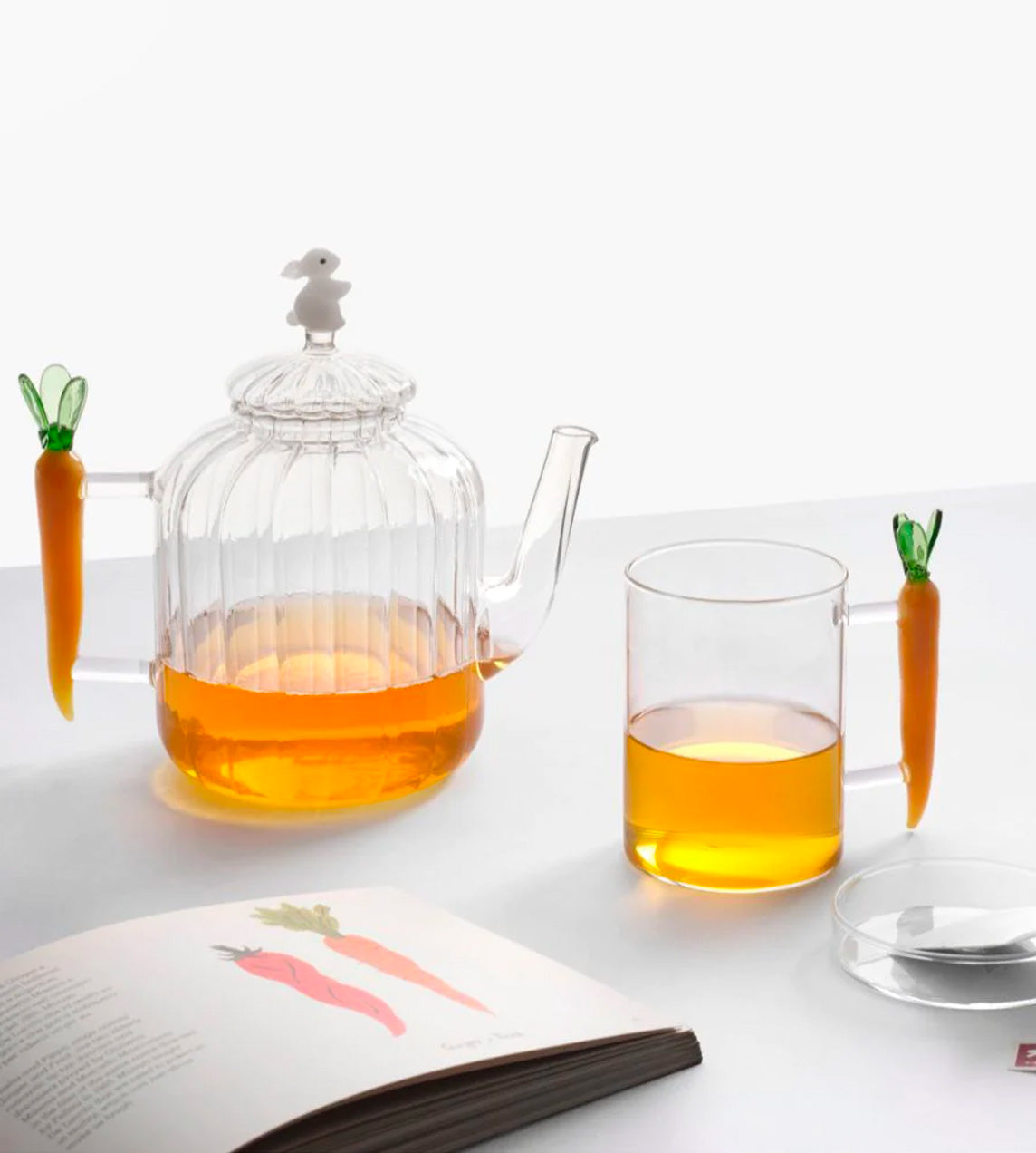 Ichendorf - Teapot Optic Carrot and White Rabbit