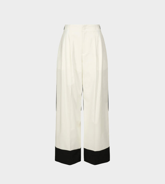 Issey Miyake - Square One Pants White/Black