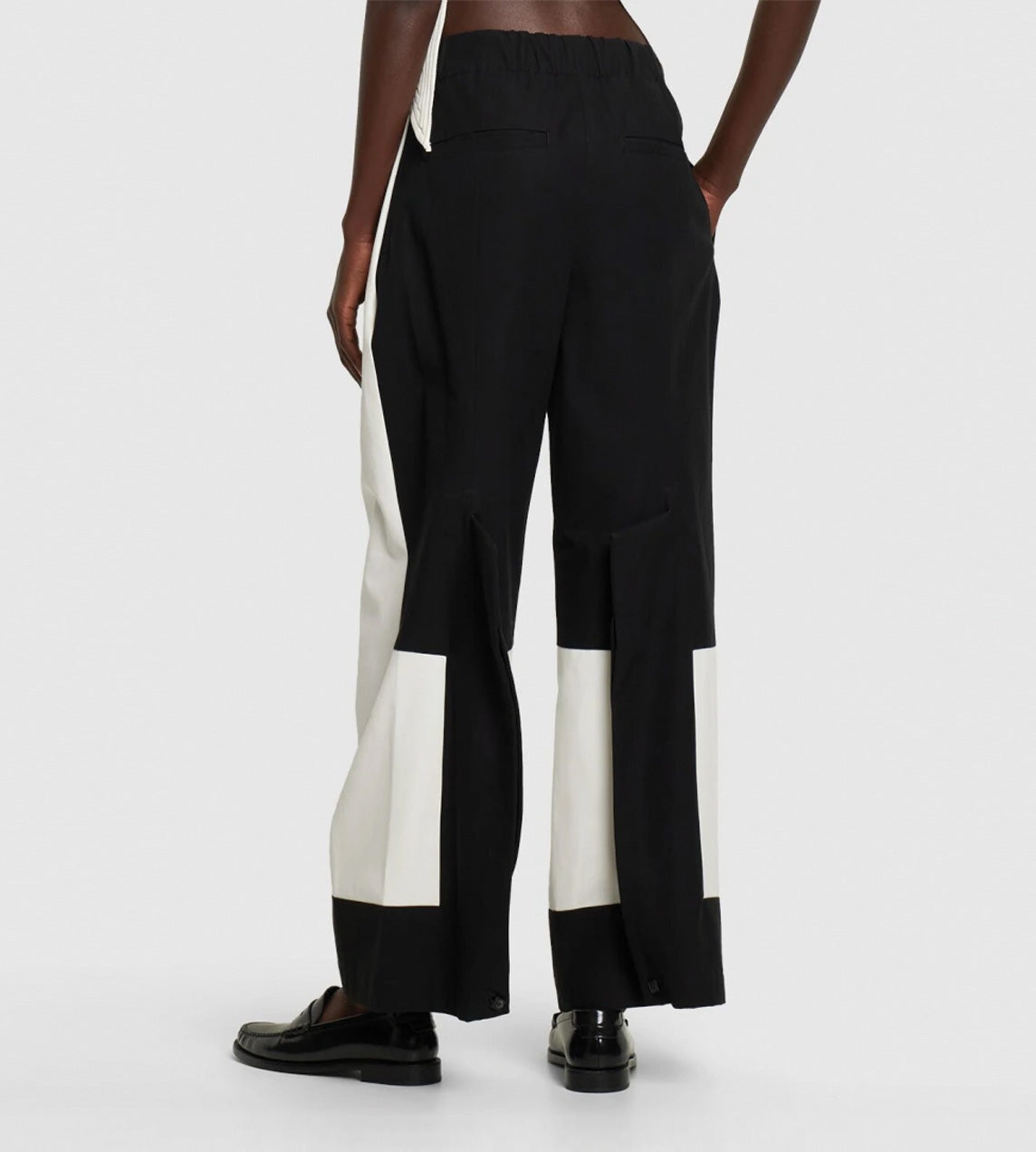 Issey Miyake - Square One Pants White/Black