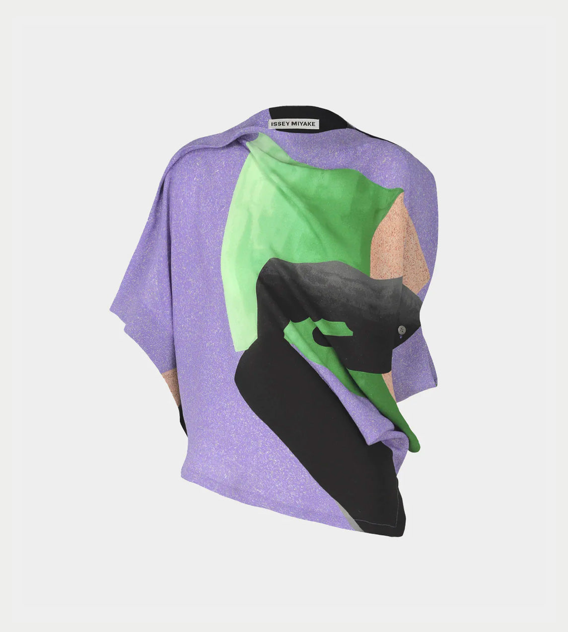 Issey Miyake - Tangible Print Sleeveless Top