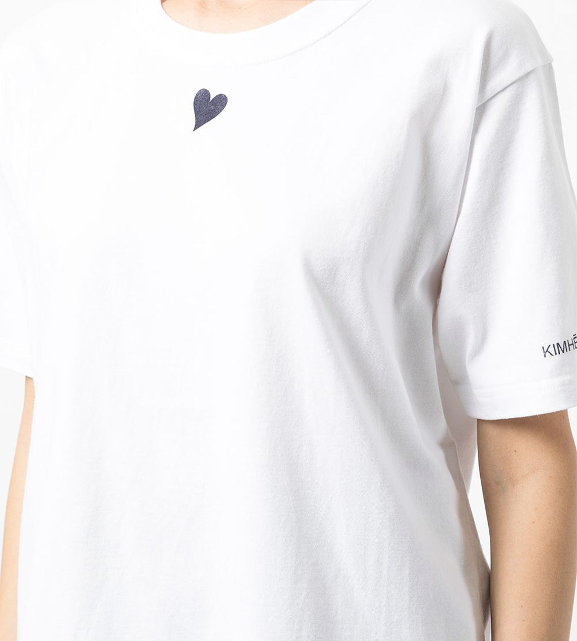KIMHEKIM - Heart Stamped T-Shirt