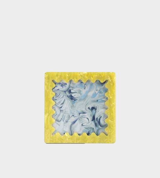 &Klevering - Photo Frame Wavy Yellow