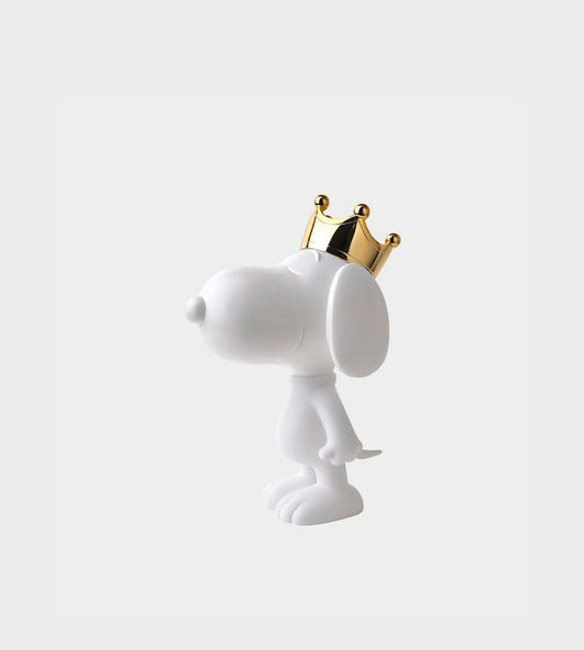Leblon Delienne - Snoopy Crown - White/Gold Chrome