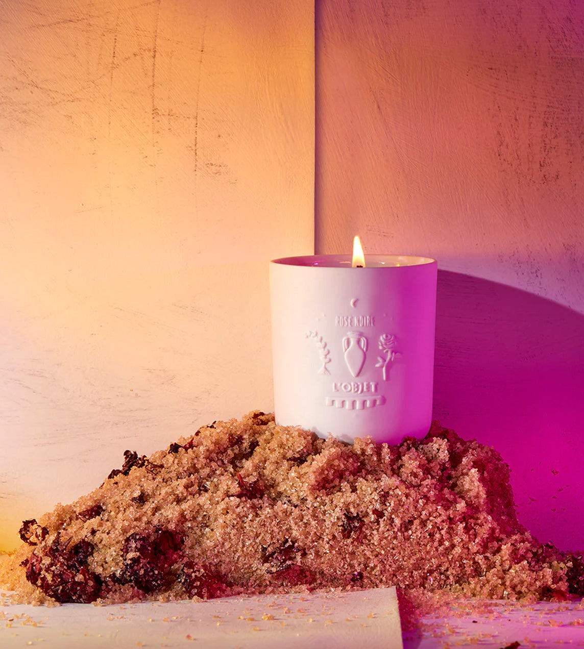 L'OBJET - 'Rose Noir' Room Spray/Candle Set