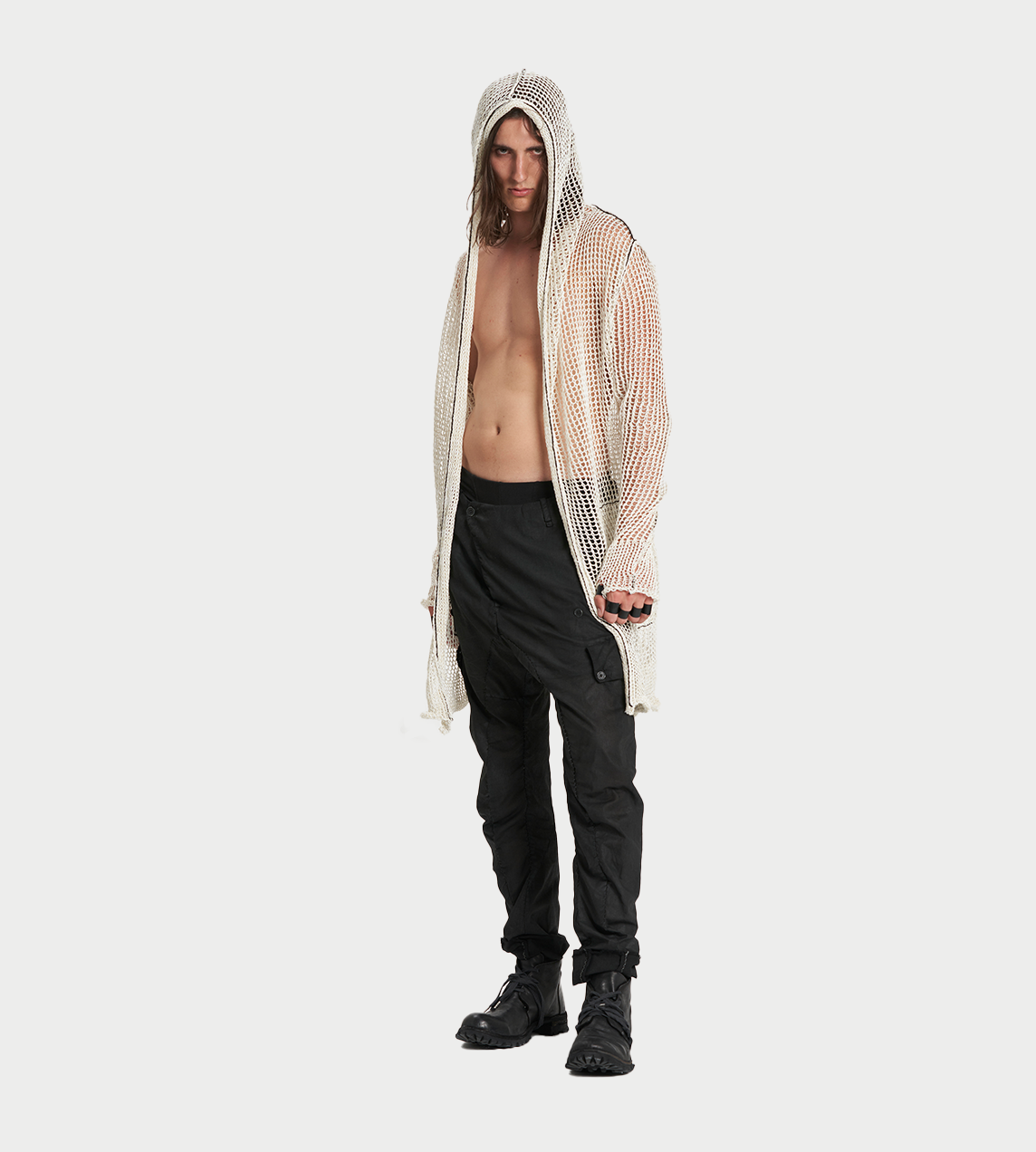 Masnada - Knit Cardigan Off White