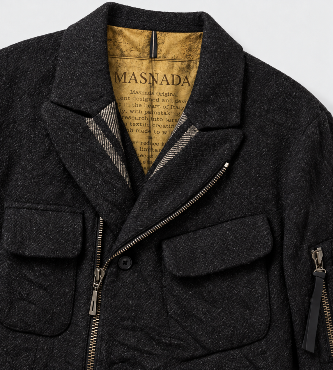 Zip-Up Jacket Coal