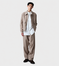 UJOH - Wide 2 Tuck Pants Rose Greige