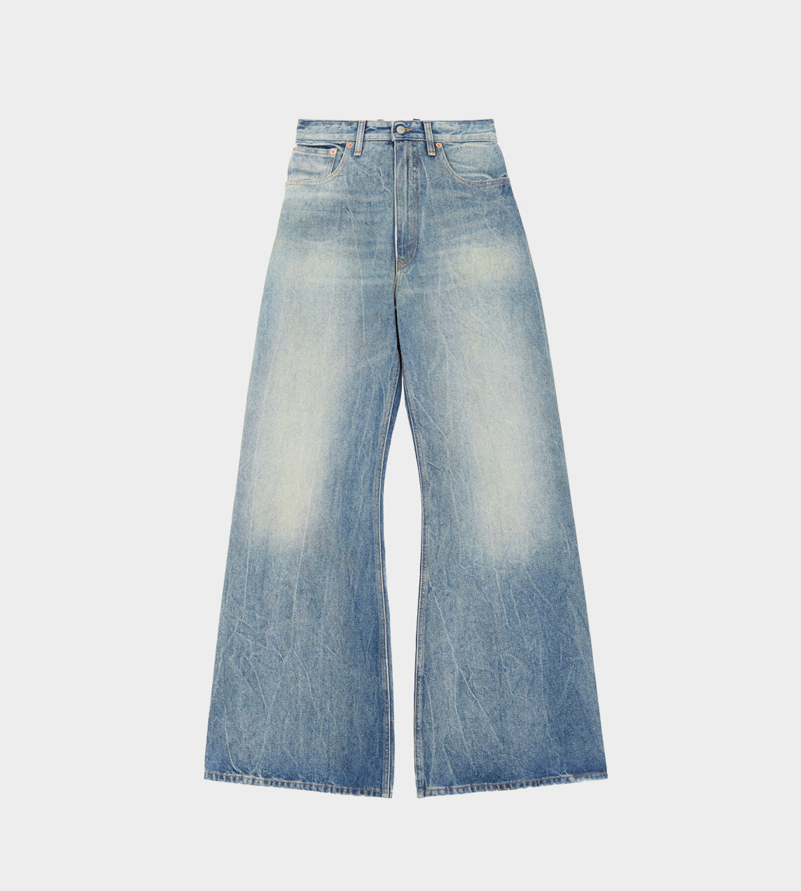 MM6 Maison Margiela - Oversized Wide Leg Jeans Blue Sand – WDLT117