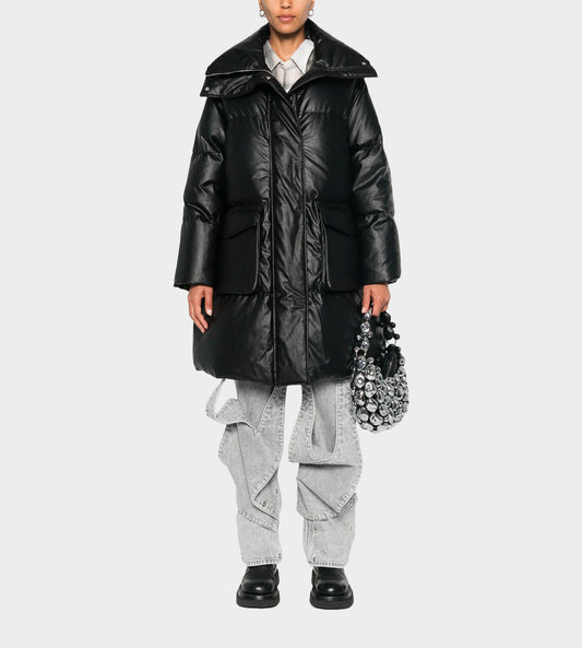 MM6 Maison Margiela - Signature Puffed Parka Black