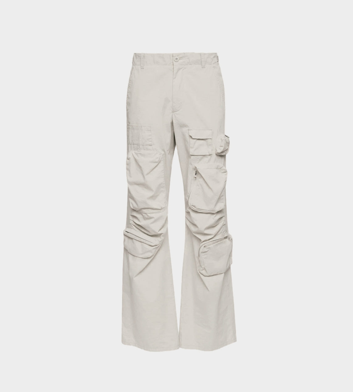 MM6 Maison Margiela - Utility Wide Leg Pants Off White