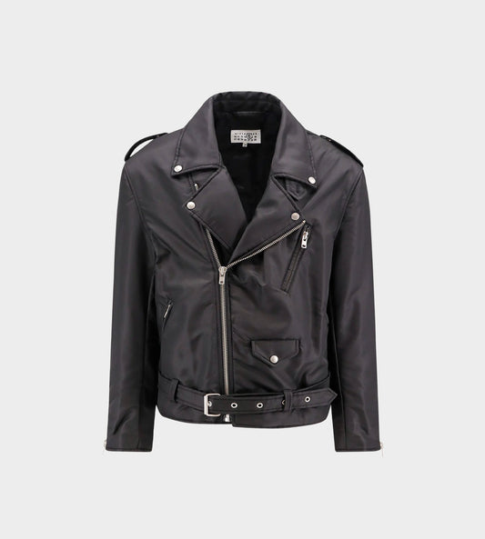 MM6 Maison Margiela - Padded Nylon Jacket  Blk