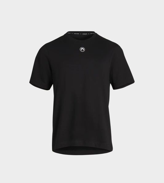 Marine Serre - Organic Cotton T-Shirt Black