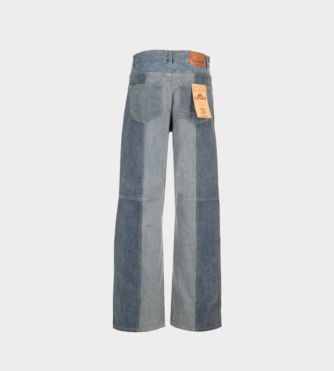 Marine Serre - REGEN Straight Leg Denim Grey