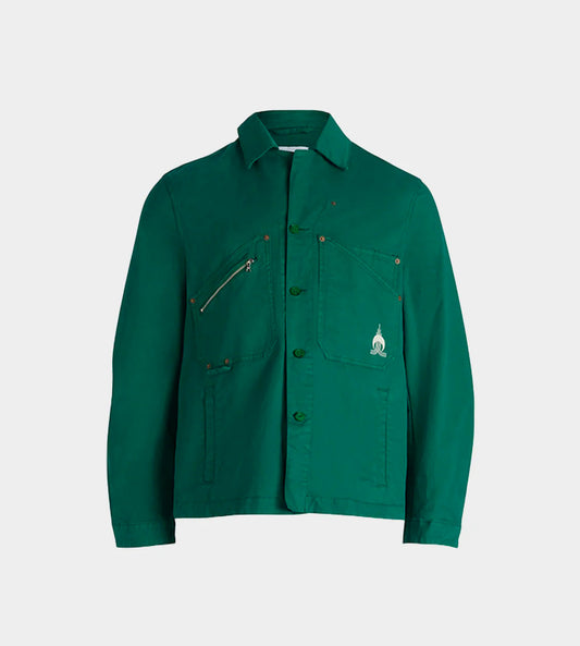 Marine Serre - Workwear Jacket Evergreen