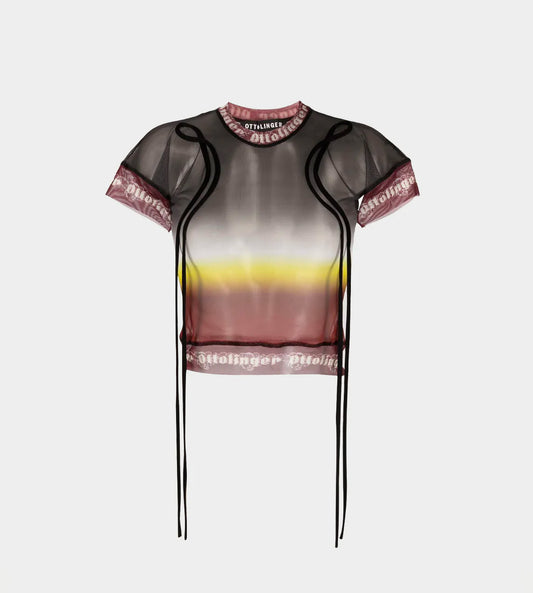 Ottolinger - Sepia Fade Mesh T-shirt