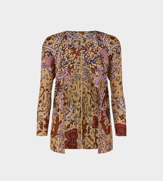 PLEATS PLEASE ISSEY MIYAKE - Interplanetary Cardigan