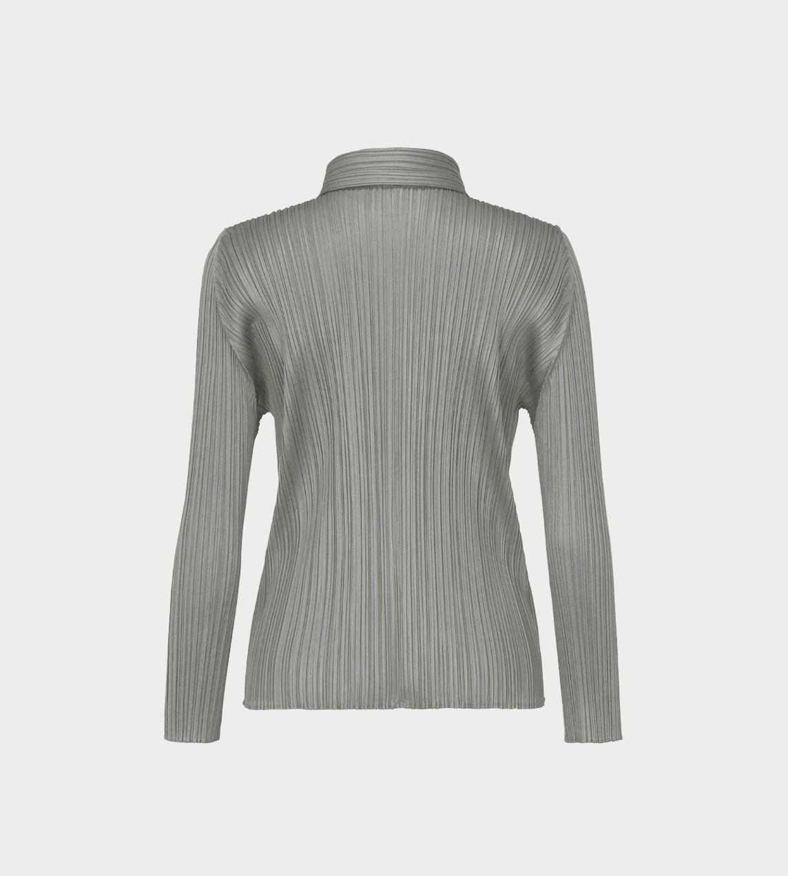 Pleats Please Issey Miyake - Basic Pleated Shirt Grey