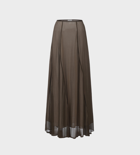 RUOHAN - Assu Bias Cut Skirt Willow