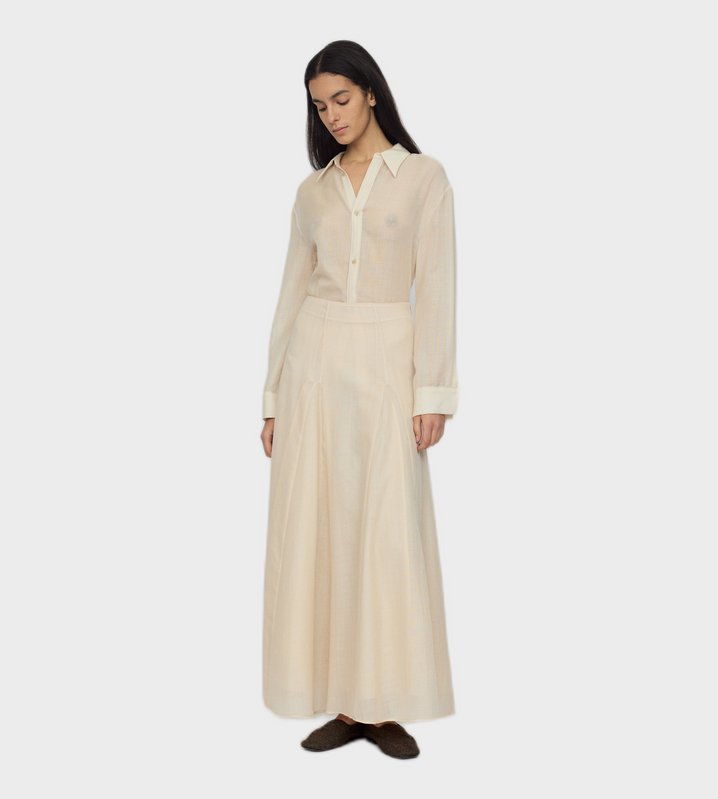 RUOHAN - Parasol Skirt Dust Beige