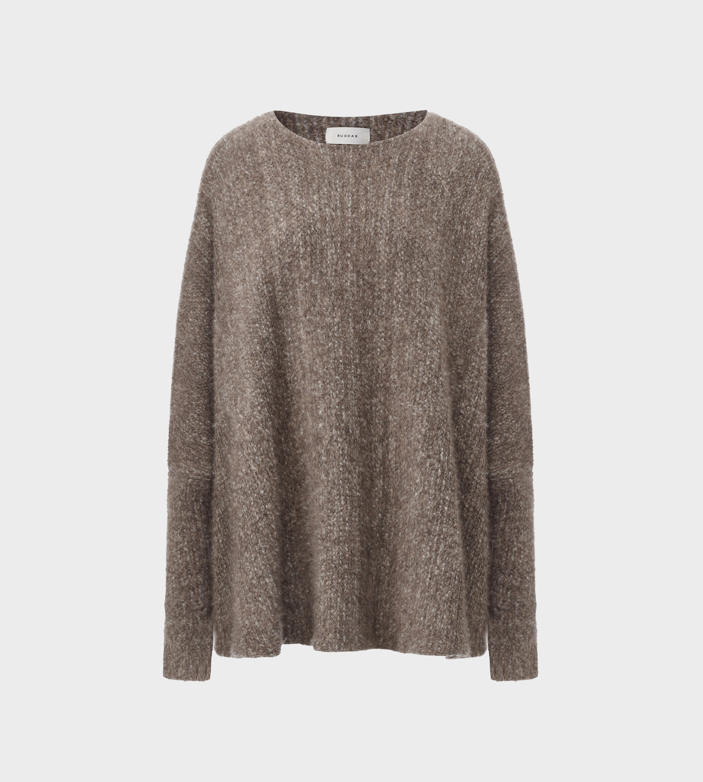 RUOHAN - Pago Top Taupe Melange