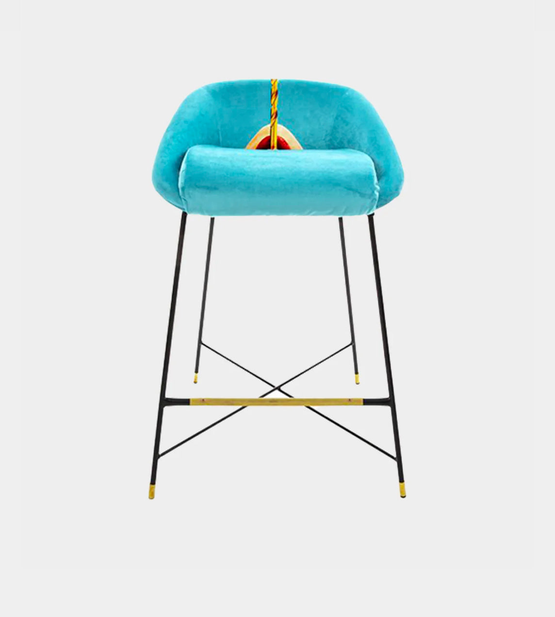 Seletti - Drill High Stool Blue