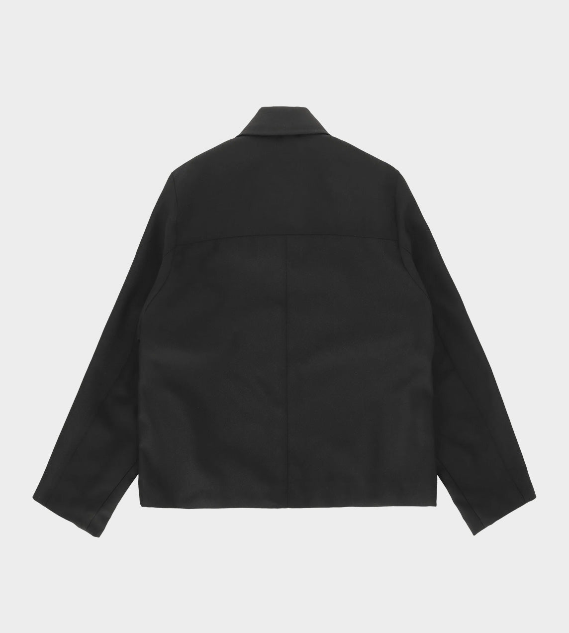 Crop Patch Pocket Jacket Black