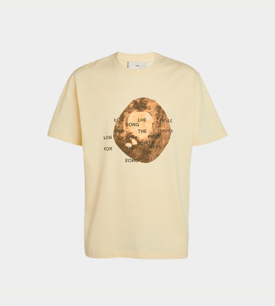 SONG FOR THE MUTE - "Yellow Cell" T-Shirt Off White