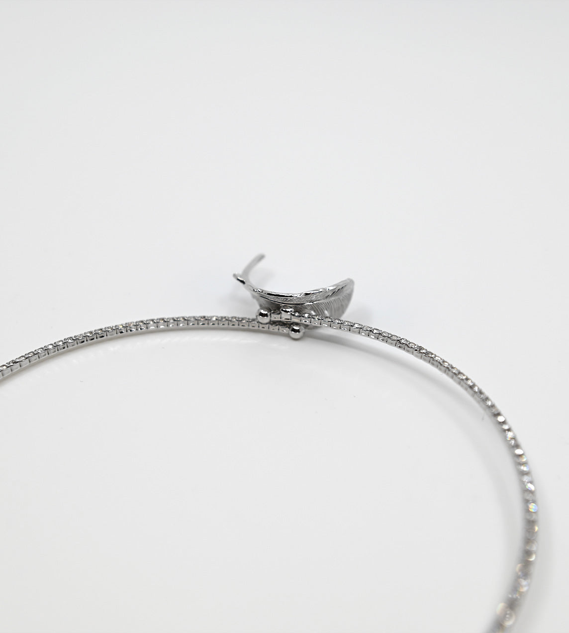 SHUSHU TONG - Metal Curly Feather Choker
