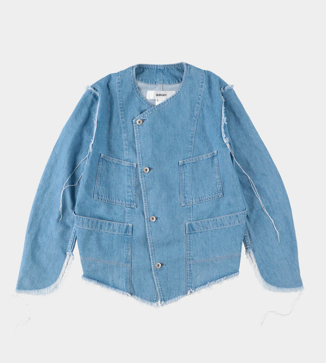 Sulvam - Denim Short Jacket