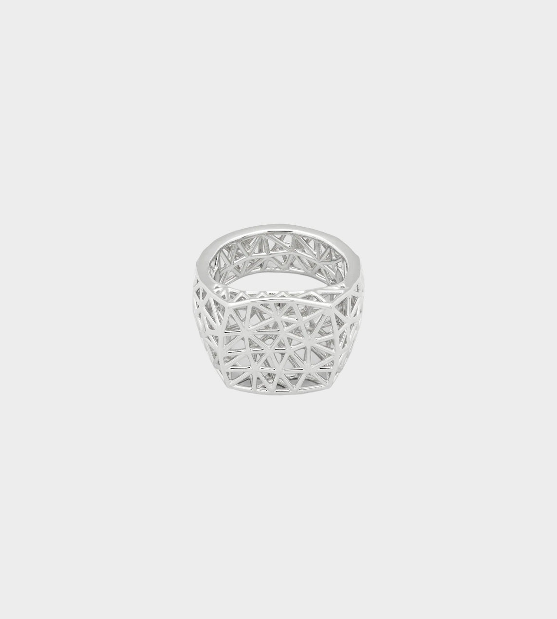 Tom Wood - Mesh Ring Silver