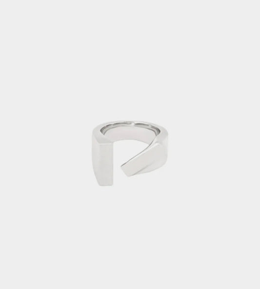 Tom Wood - Tilt Ring Silver