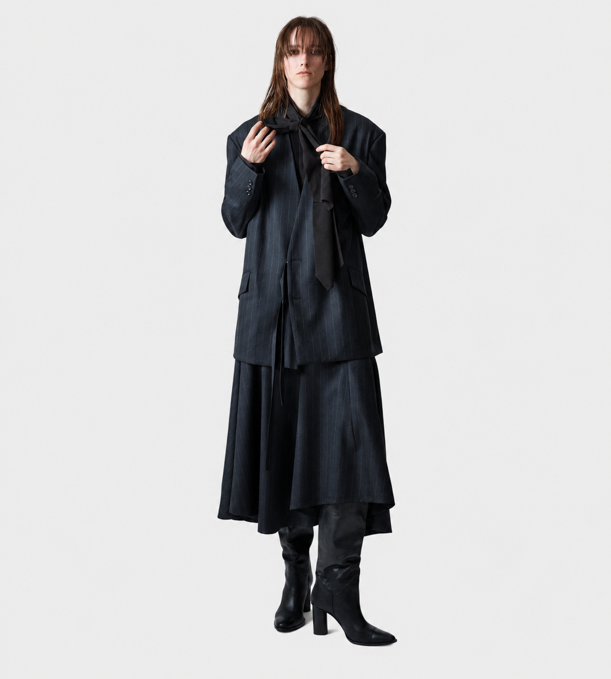 UJOH - W Belt 2BS Jacket Black