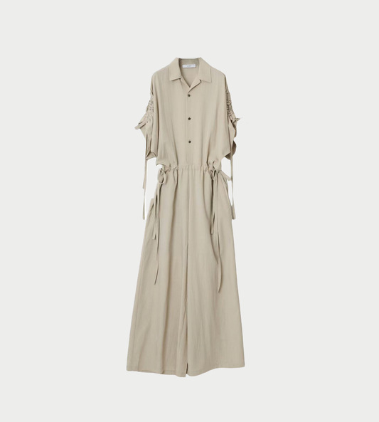 UJOH - Ribbon Combinaison Beige