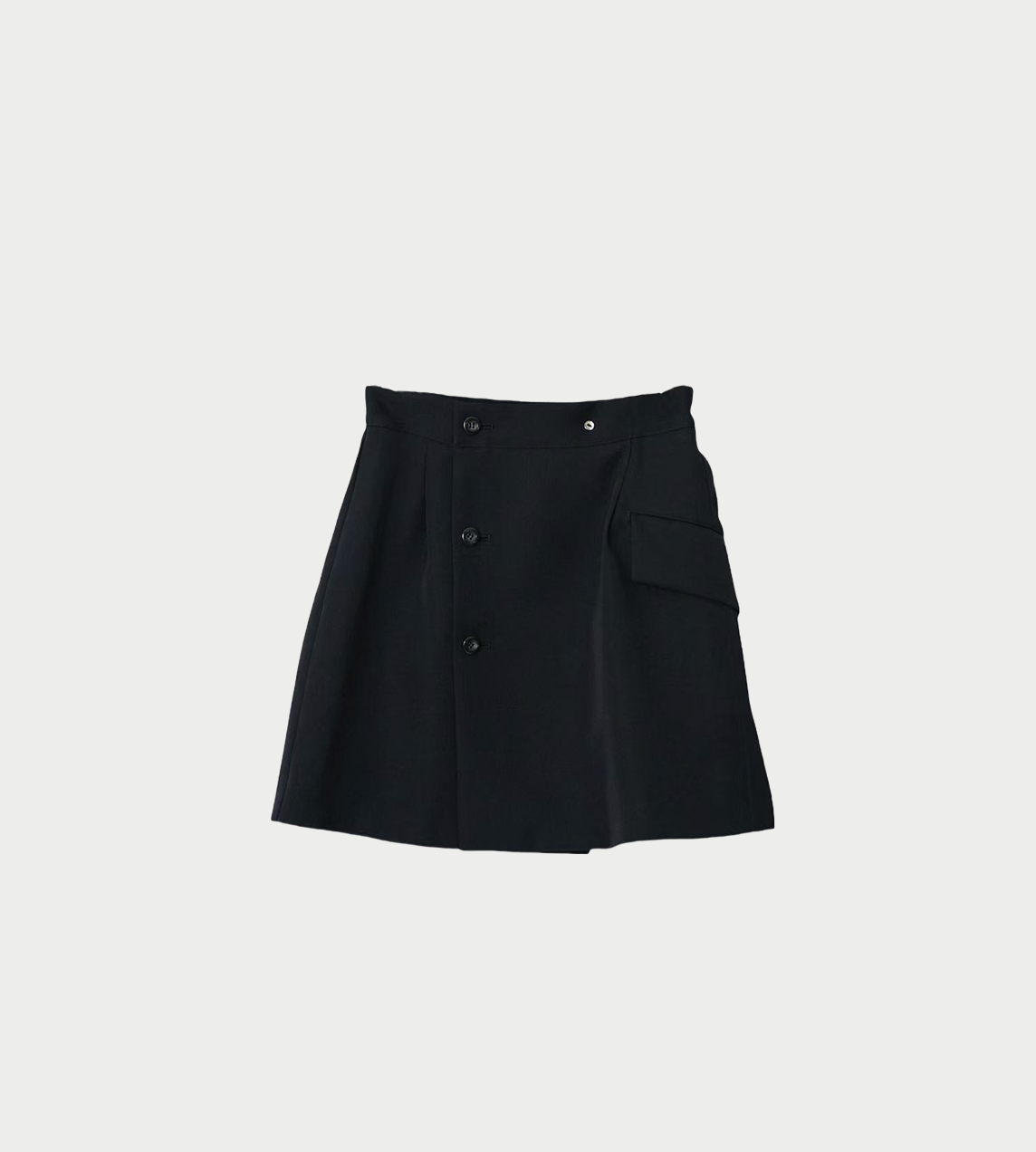 UJOH - Layered Skirt Black