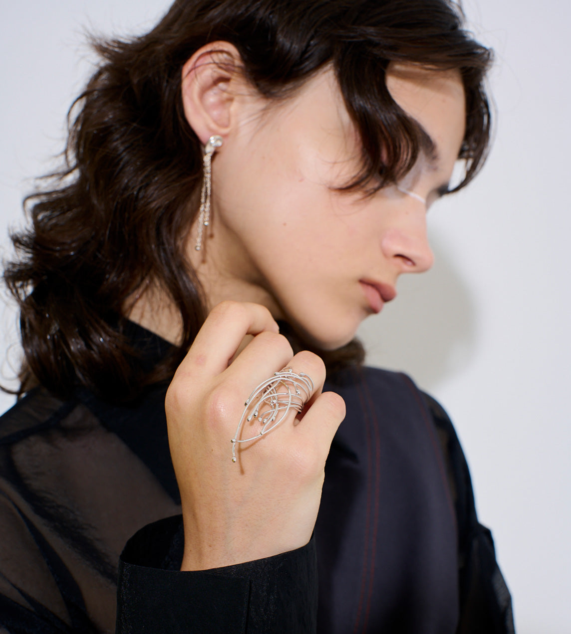 UJOH - Shrimp Head Ring Silver