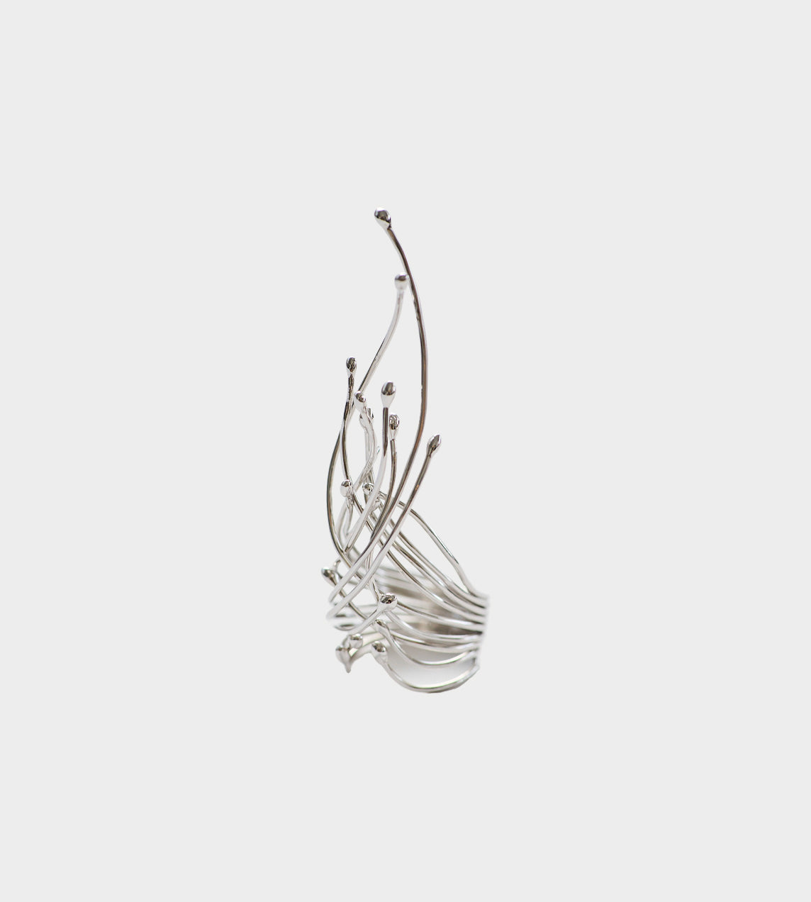 UJOH - Shrimp Head Ring Silver