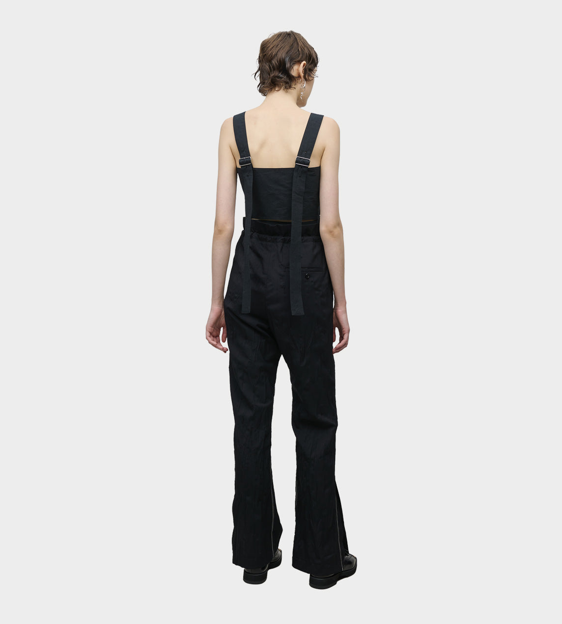 UJOH - Straight Slit Pant Black