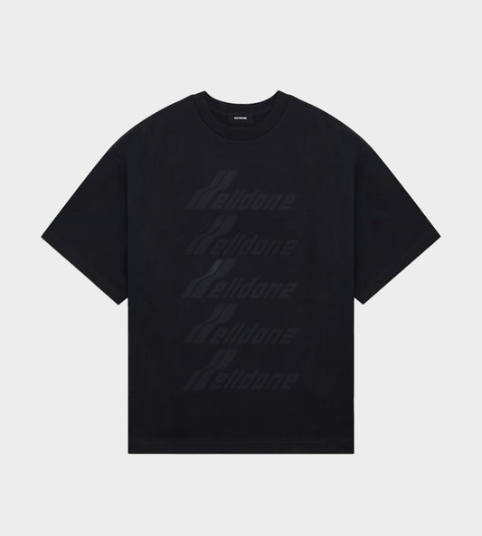 WE11DONE - WE11DONE Front Logo T Black