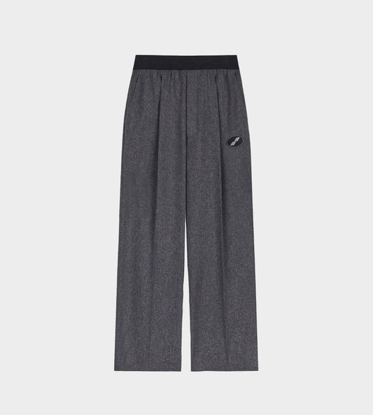 WE11DONE - Logo Trousers Charcoal