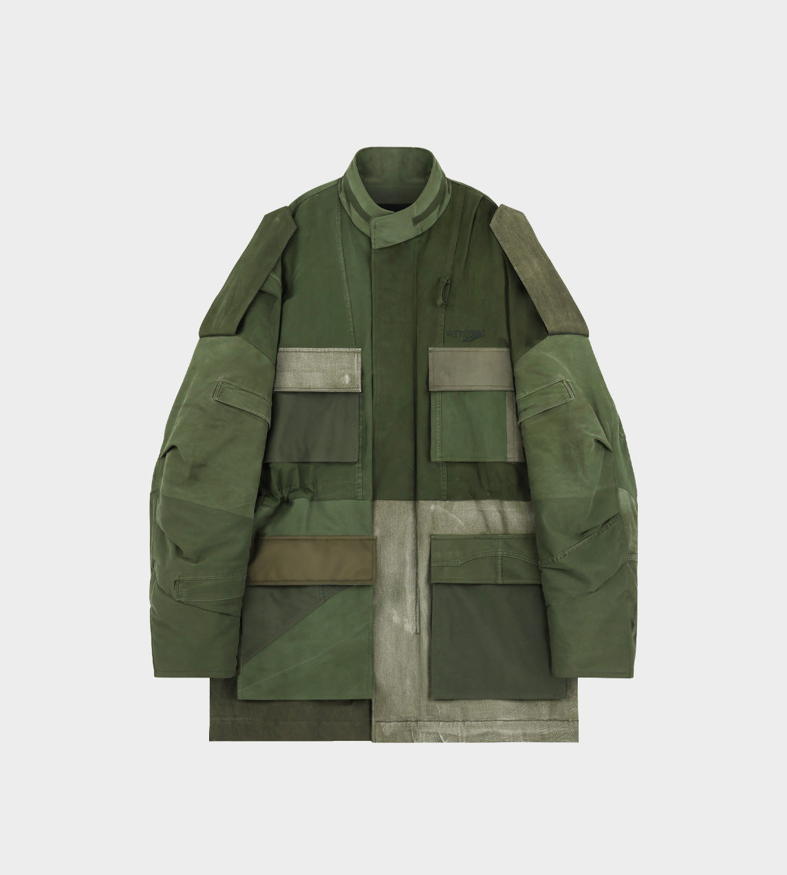 WE11DONE - Washed Max. M-65 Jumper Khaki