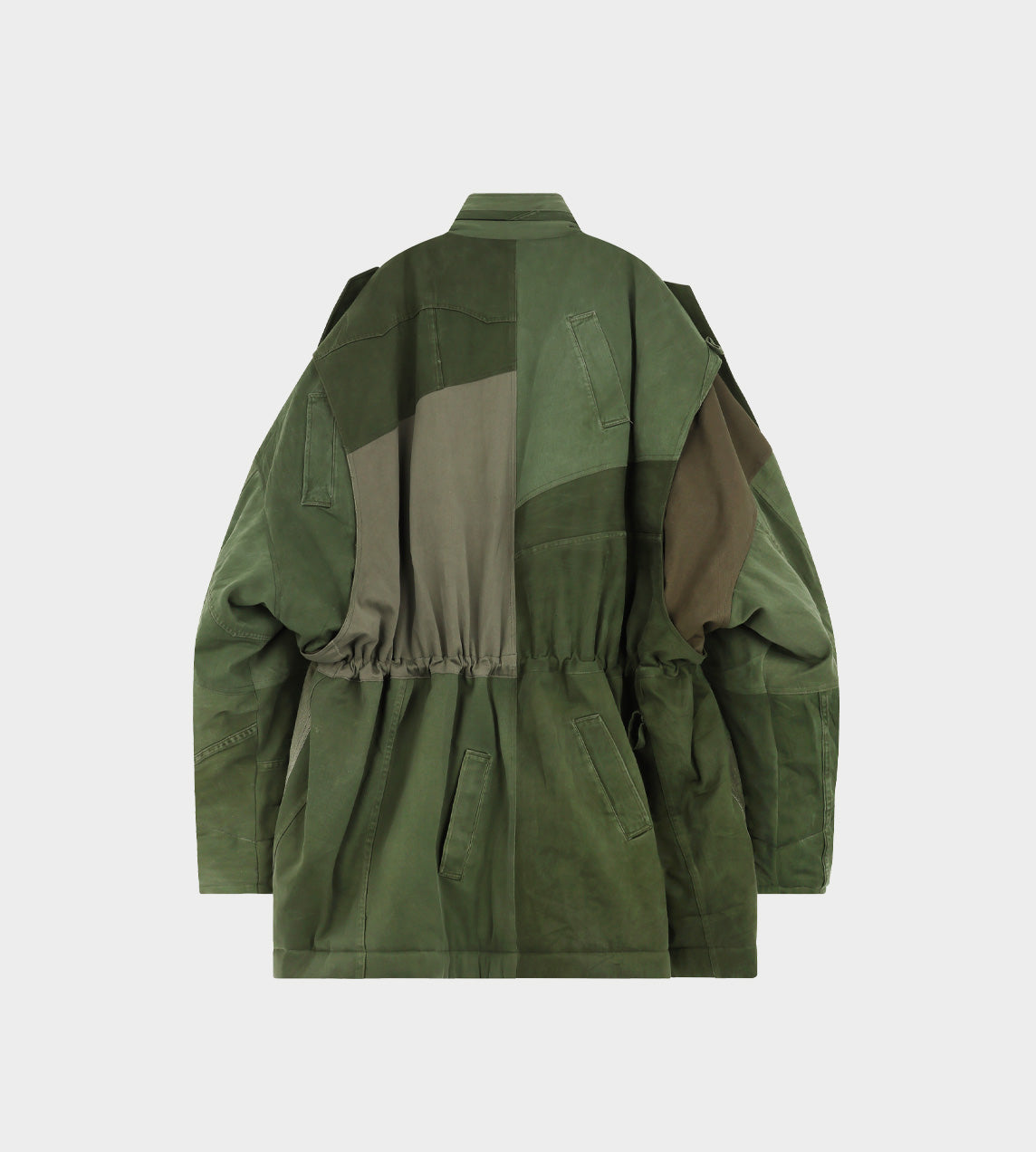 WE11DONE - Washed Max. M-65 Jumper Khaki